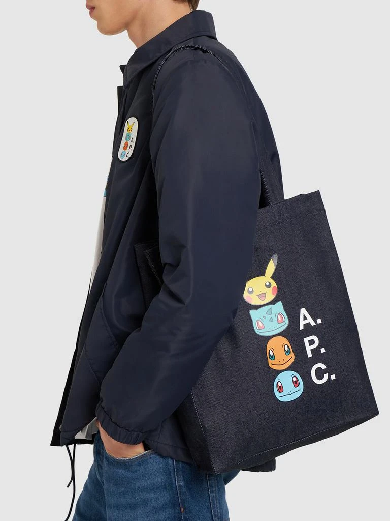 商品A.P.C.|A.p.c. X Pokémon Denim Tote Bag,价格¥1405,第1张图片