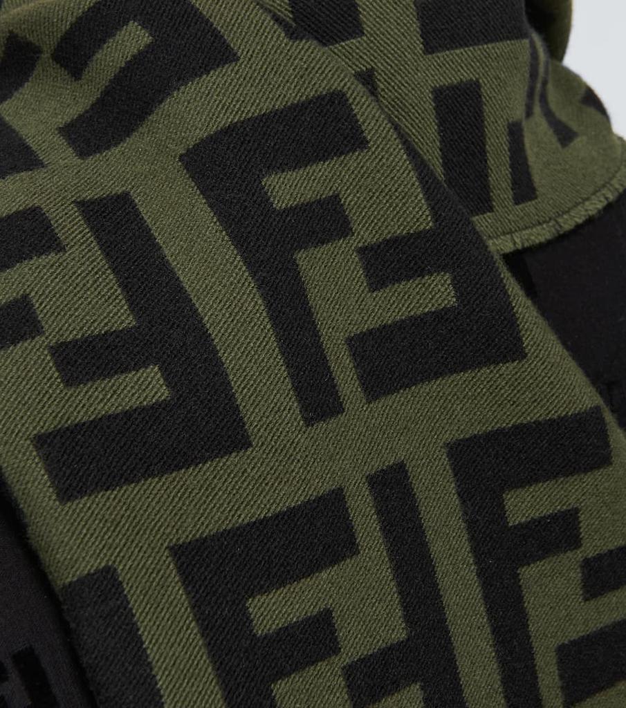 商品Fendi|FF wool and silk scarf,价格¥4027,第5张图片详细描述