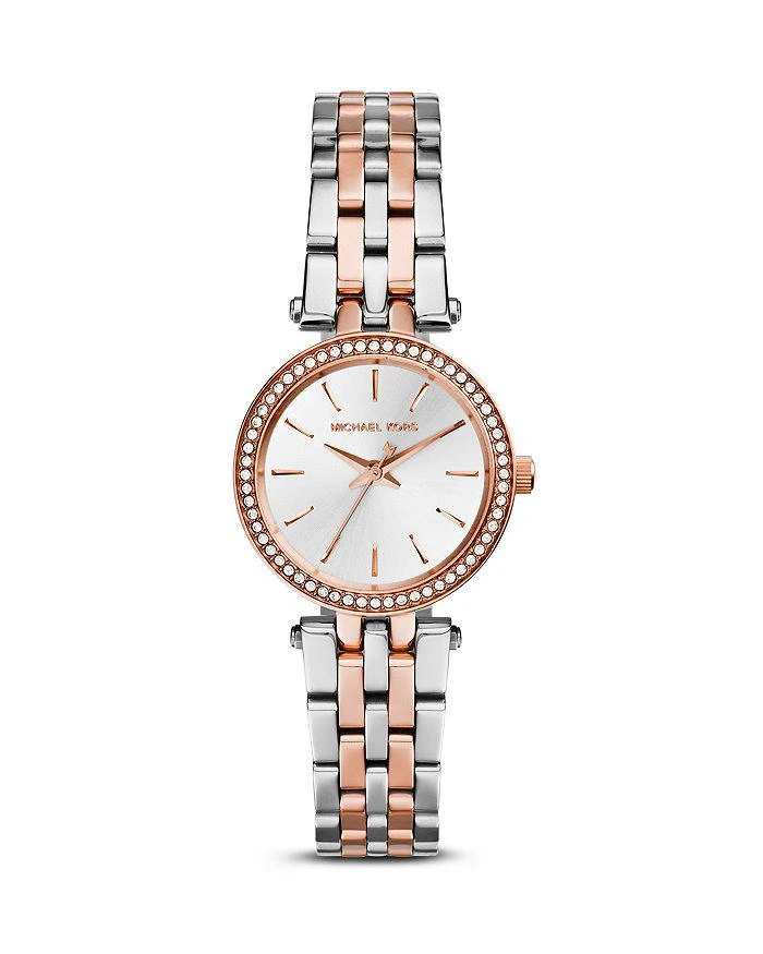 商品Michael Kors|Petite Two-Tone Darci Watch, 26mm,价格¥1177,第1张图片