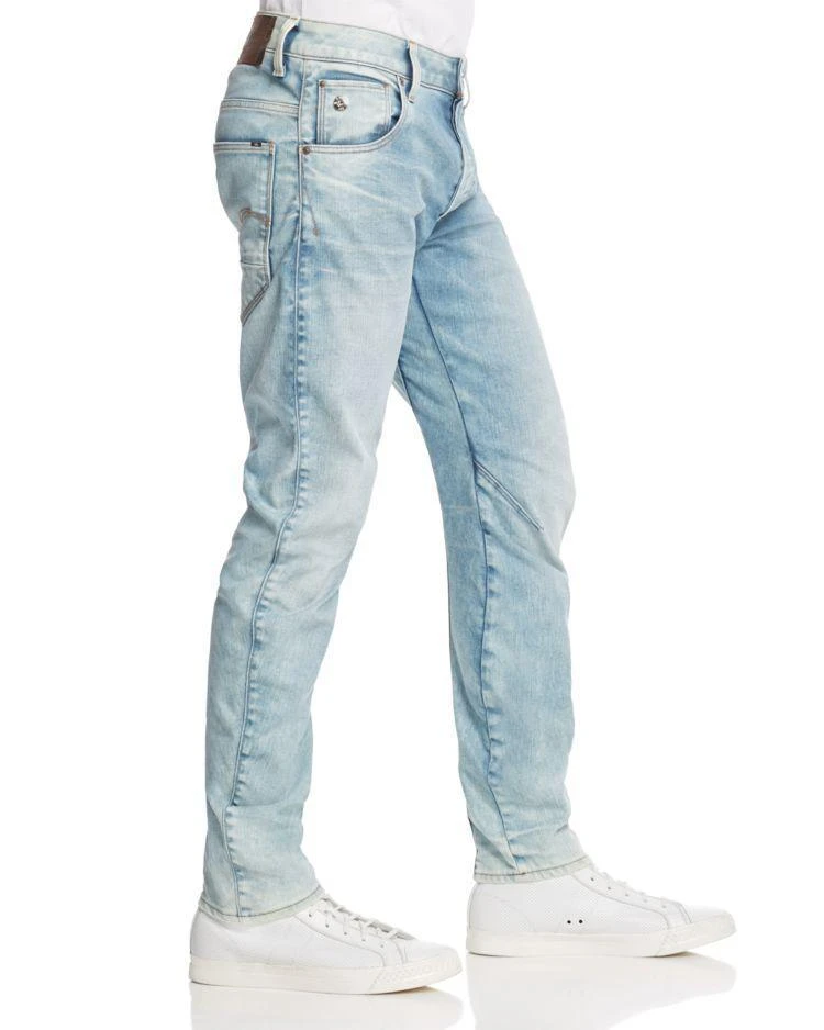 商品G-Star|5620 3D Slim Fit Jeans in Light Blue Wash,价格¥854,第3张图片详细描述