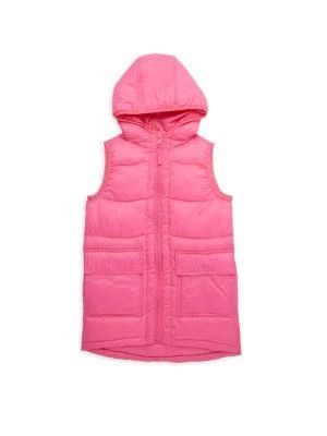 商品Urban Republic|Little Girl's Sleeveless Puffer Jacket,价格¥136,第1张图片