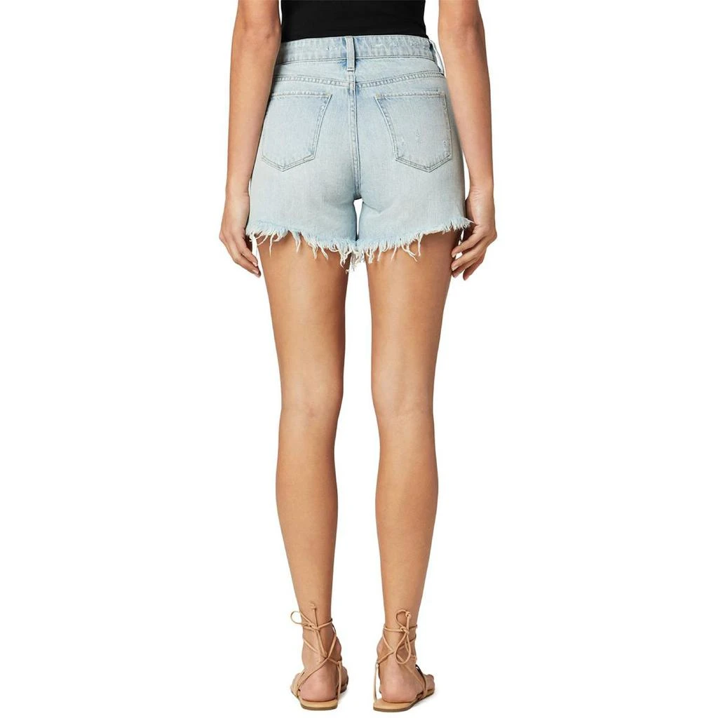 商品Joe's|Joe's Womens The Sadie Denim Frayed Hem Shorts,价格¥221,第2张图片详细描述