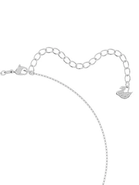 商品Swarovski|Sparkling Dance Rhodium-Plated & Crystal Necklace & Earrings Set,价格¥1448,第5张图片详细描述
