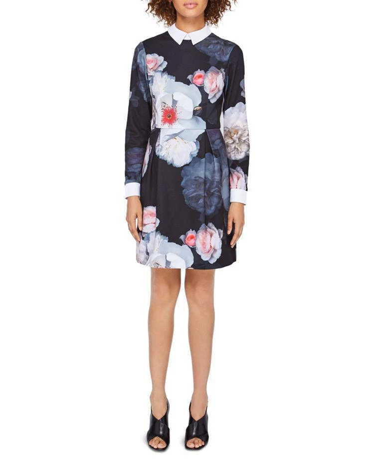 商品Ted Baker London|Ted Baker Kaleesa Chelsea Flower Collared Dress,价格¥1170,第1张图片