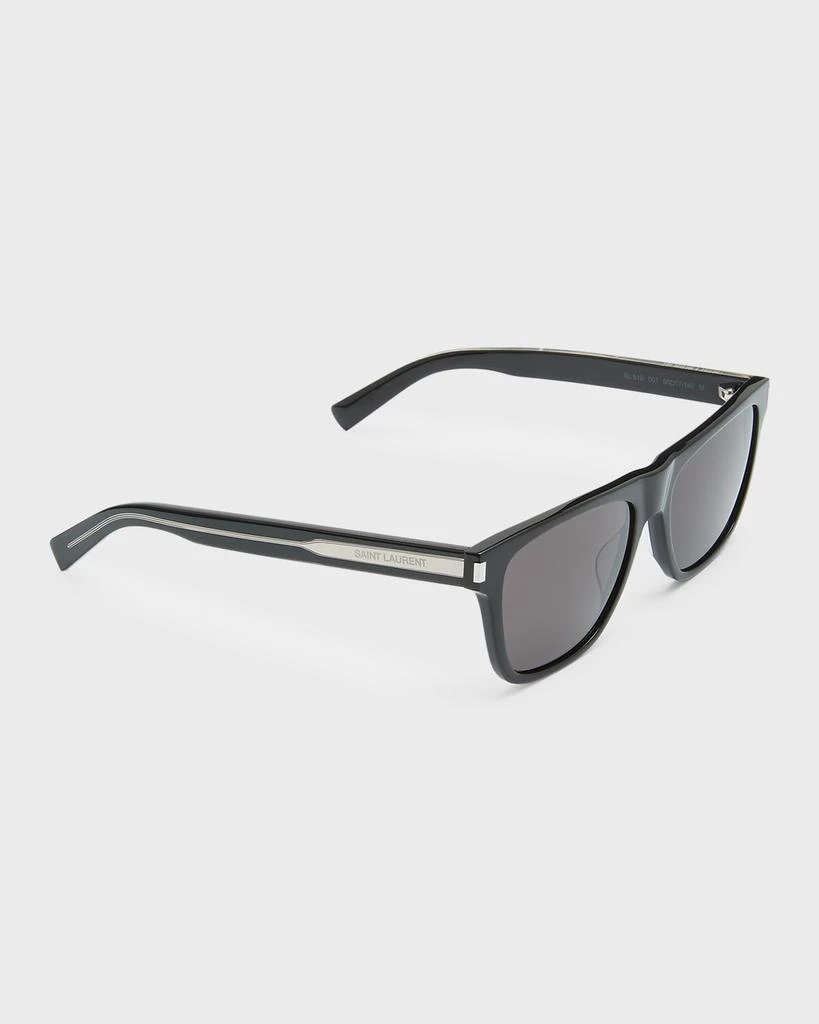 商品Yves Saint Laurent|Men's SL 619 Acetate Rectangle Sunglasses,价格¥4013,第1张图片