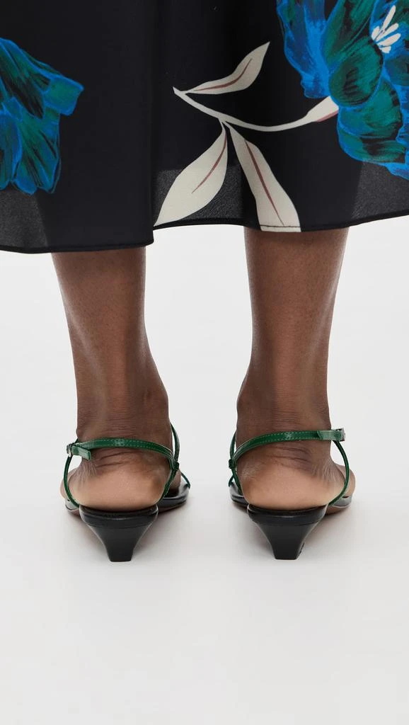 商品Madewell|The Maycie Asymmetric T-Strap Sandals,价格¥889,第3张图片详细描述