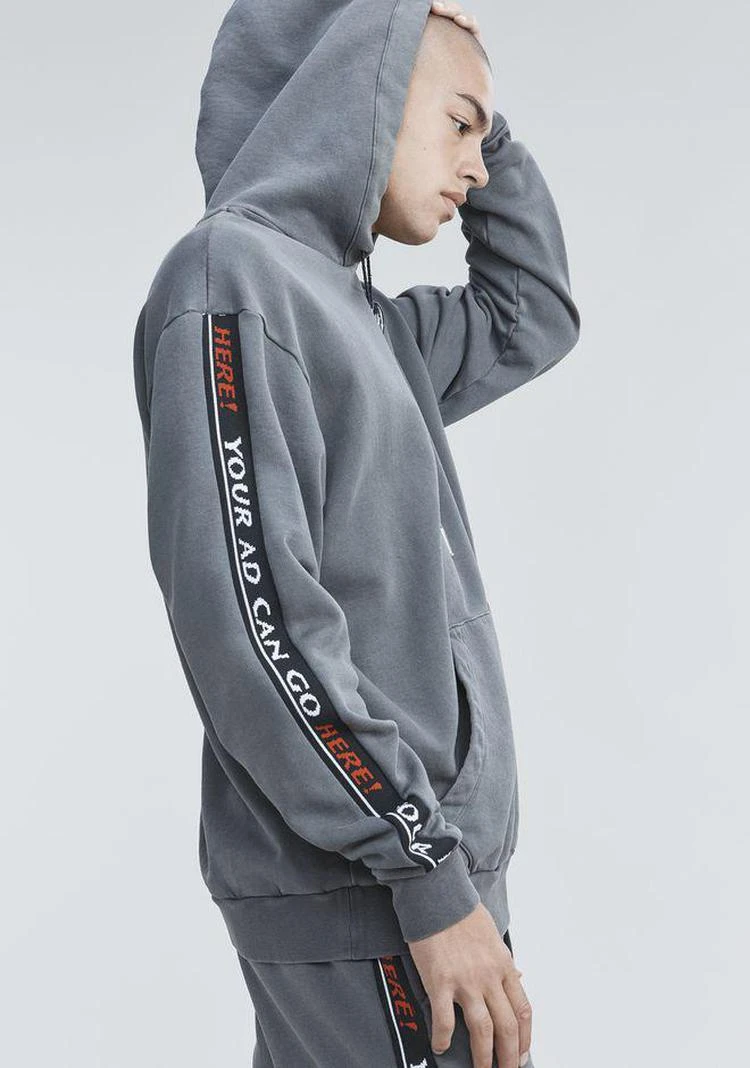 商品Alexander Wang|BOLO FLEECE HOODIE,价格¥1930,第4张图片详细描述