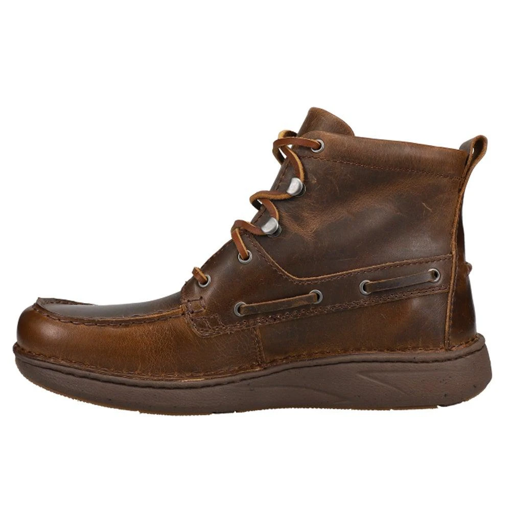 商品Justin Boots|Hazer Moc Toe Lace Up Boots,价格¥1136,第3张图片详细描述