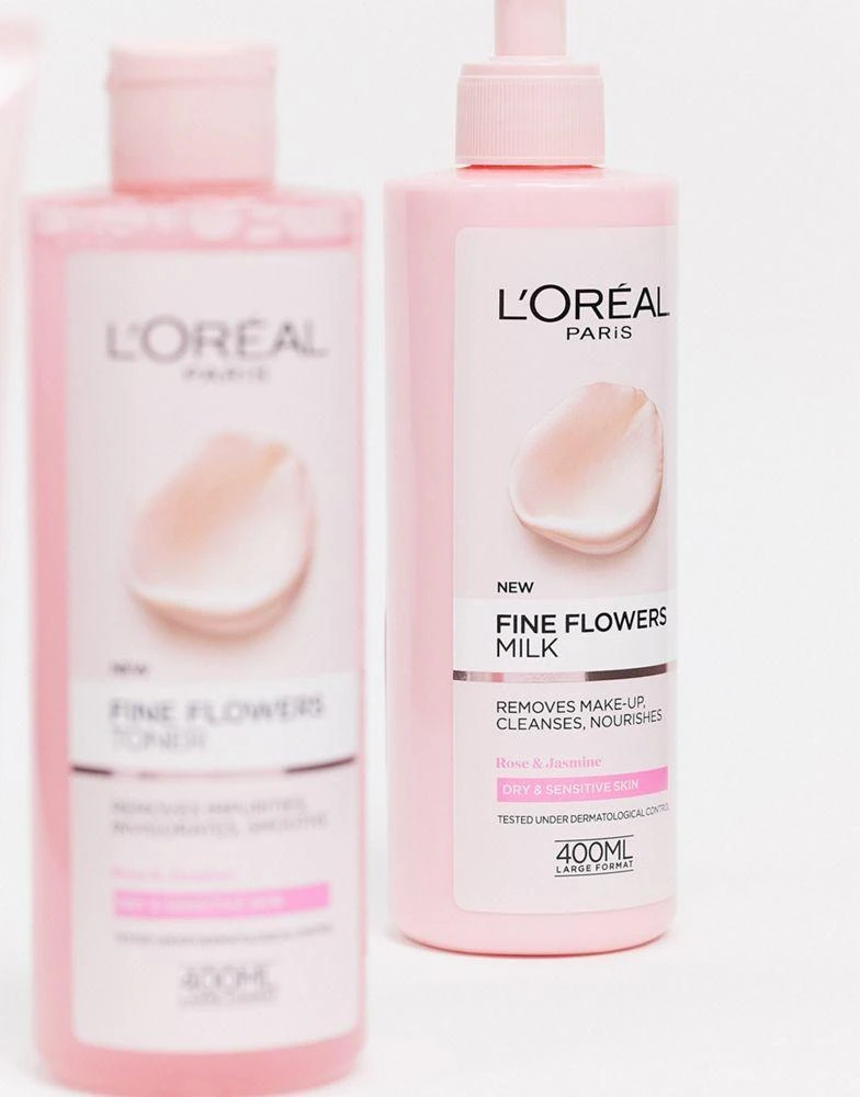 商品L'Oreal Paris|L'Oreal Paris Fine Flowers Cleansing Milk Makeup Remover,价格¥72,第2张图片详细描述