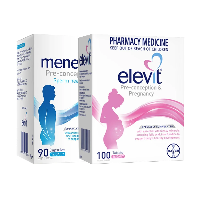 商品Elevit|Elevit爱乐维孕妇叶酸片女士复合维生素怀孕妇营养全孕期,价格¥349,第1张图片