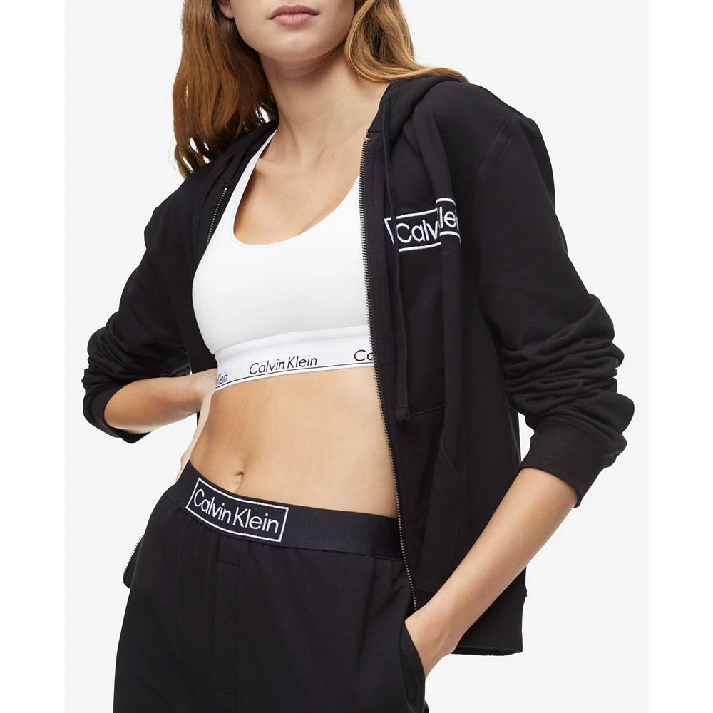 商品Calvin Klein|Women's Reimagined Heritage Lounge Hoodie,价格¥110,第4张图片详细描述