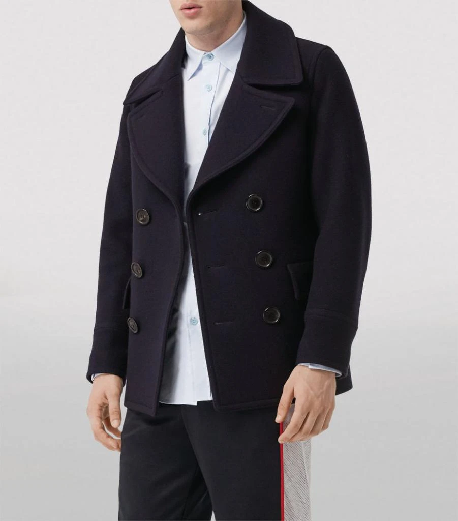 商品Burberry|Double-Breasted Pea Coat,价格¥11883,第5张图片详细描述