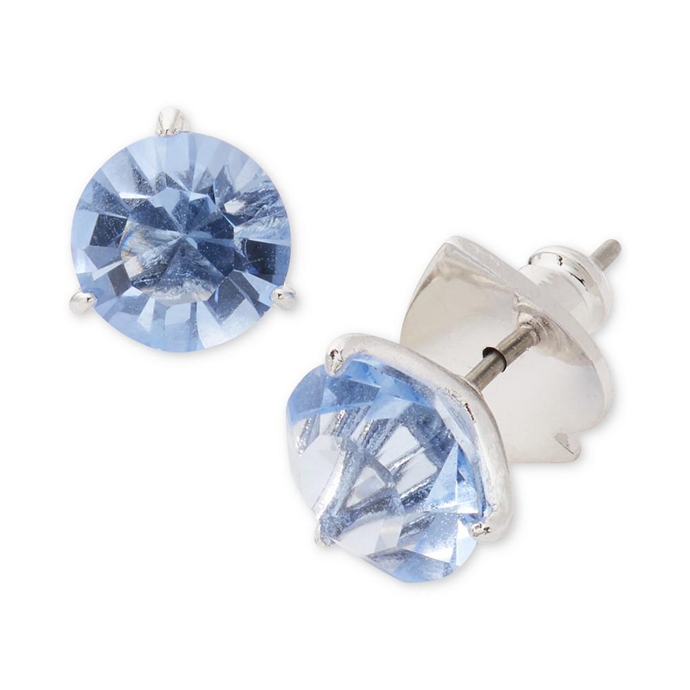 Crystal 3-Prong Stud Earrings商品第1张图片规格展示
