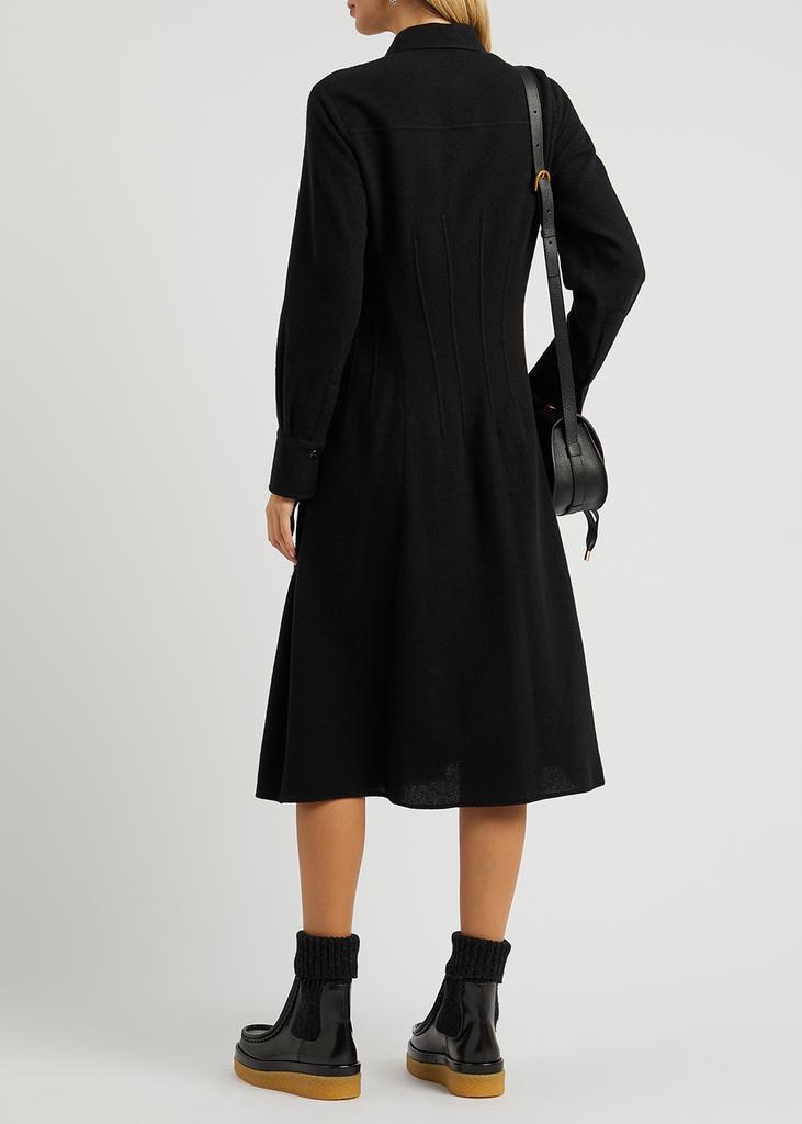 商品Chloé|Wool and cashmere-blend midi dress,价格¥15626,第5张图片详细描述