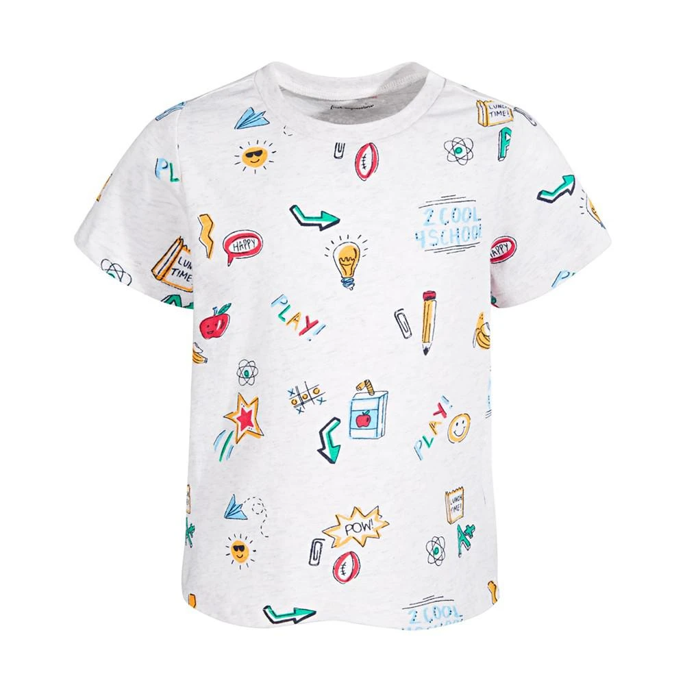 商品First Impressions|Baby Boys Doodle T-Shirt, Created for Macy's,价格¥30,第1张图片