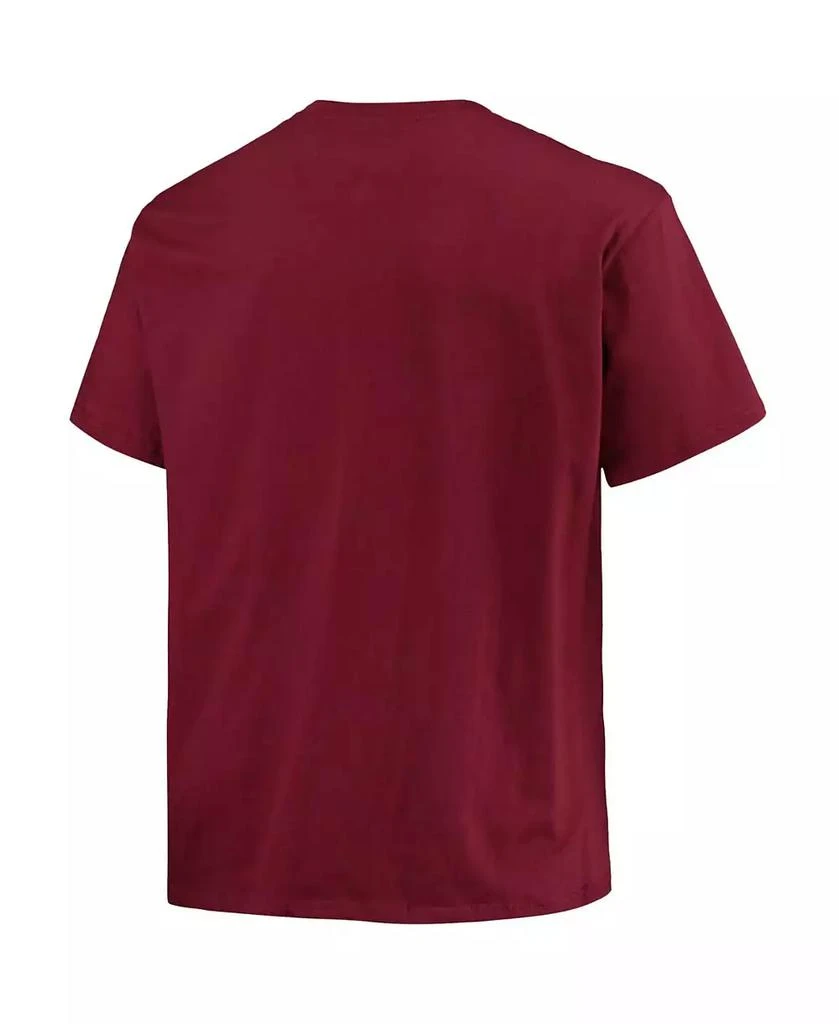 商品CHAMPION|Men's Maroon Texas A&M Aggies Big and Tall Arch Over Wordmark T-shirt,价格¥225,第3张图片详细描述