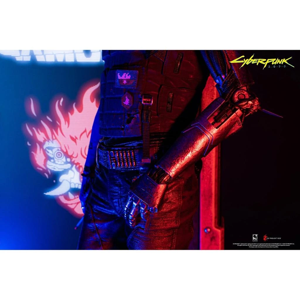 商品PureArts Cyberpunk 2077 Johnny Silverhand 1/4 Scale Statue,价格¥6974,第4张图片详细描述