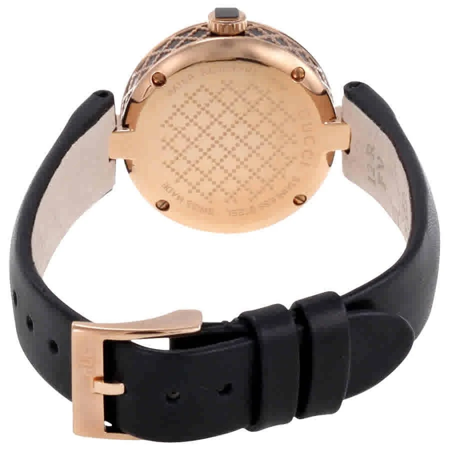 商品Gucci|Diamantissima Black Diamante Dial Ladies Watch YA141501,价格¥4541,第3张图片详细描述