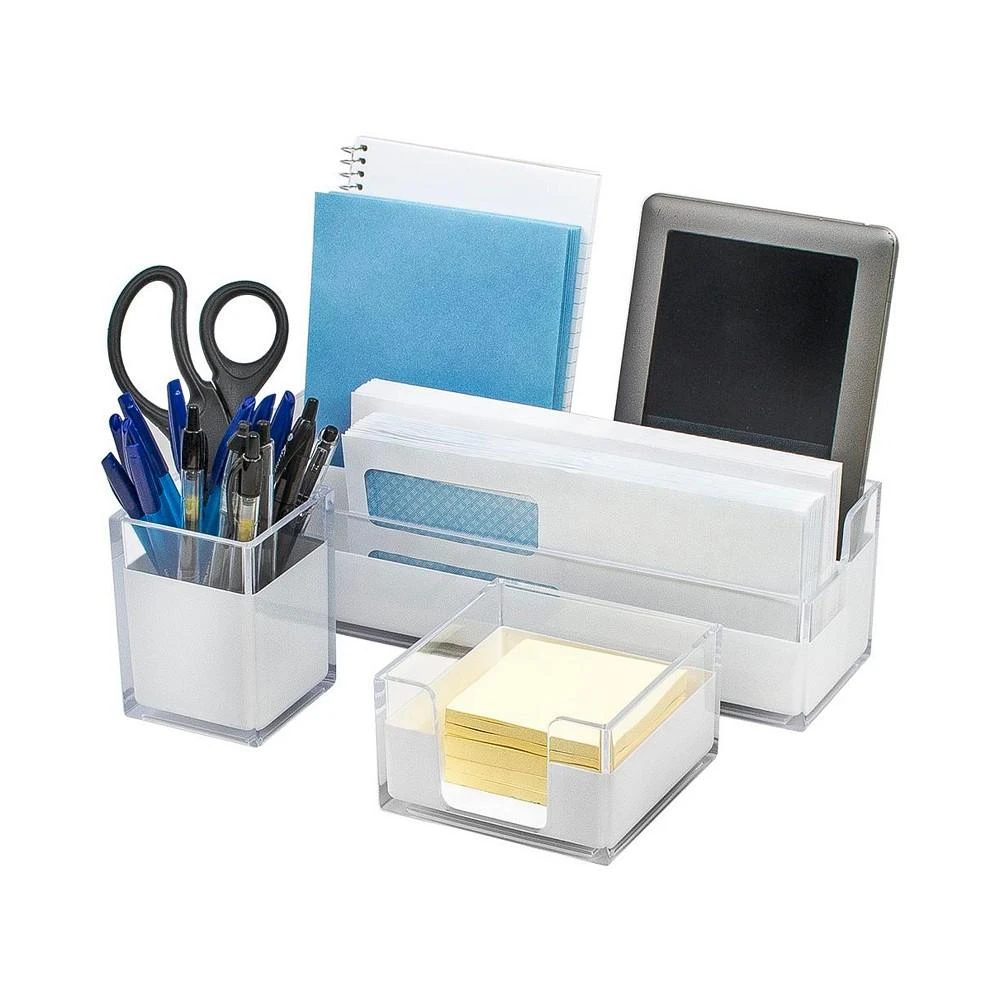 商品Sorbus|Acrylic Desk Organizers, Set of 3,价格¥239,第1张图片