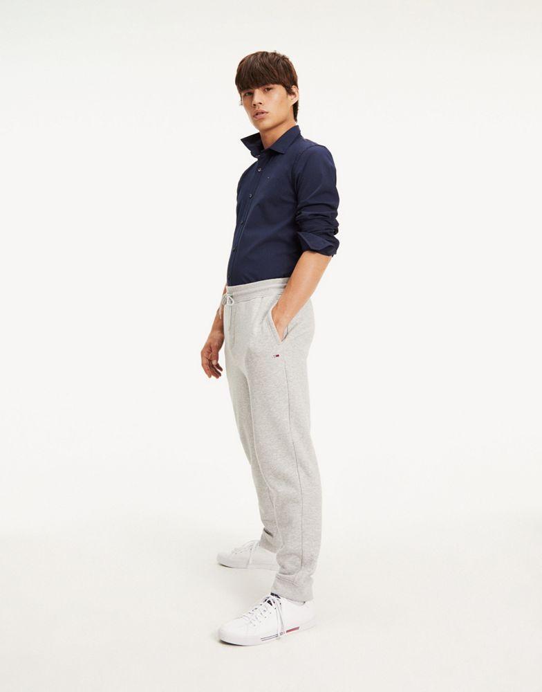 商品Tommy Hilfiger|Tommy Jeans slim fit stretch shirt in navy,价格¥555,第5张图片详细描述
