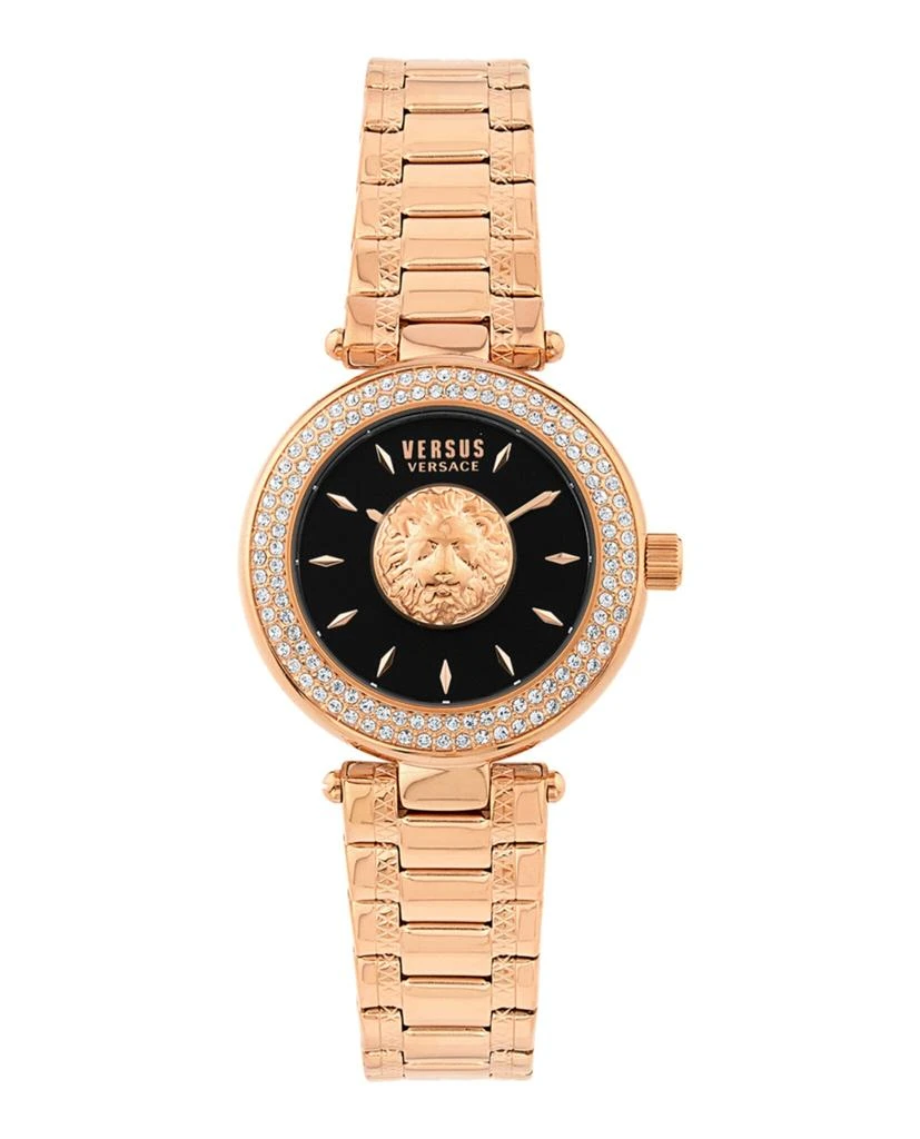 商品Versus Versace|Brick Lane Lion Crystal Bracelet Watch,价格¥962,第1张图片