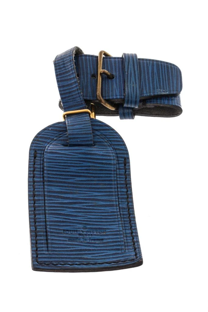 商品[二手商品] Louis Vuitton|Louis Vuitton Pink Blue Black Luggage Tags Set 10,价格¥5518,第4张图片详细描述