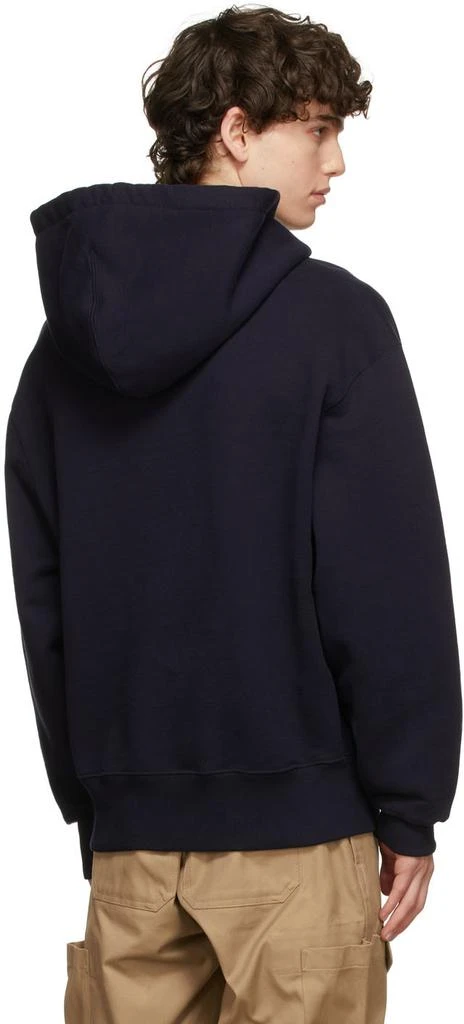 商品AMI|Navy Ami de Cœur Oversize Hoodie,价格¥1145,第3张图片详细描述