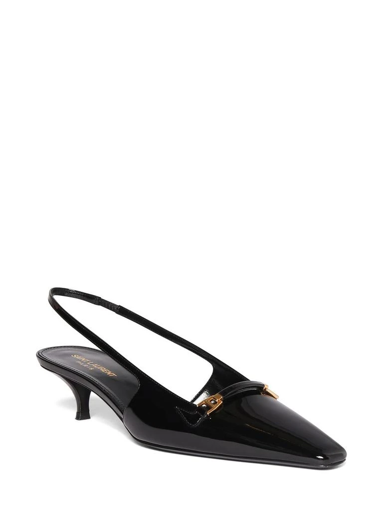 商品Yves Saint Laurent|40mm Blade Patent Leather Pumps,价格¥7555,第2张图片详细描述