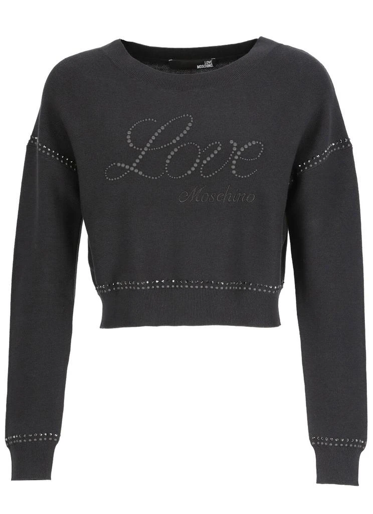 商品Love Moschino|Love Moschino Sweaters Black,价格¥1374,第1张图片