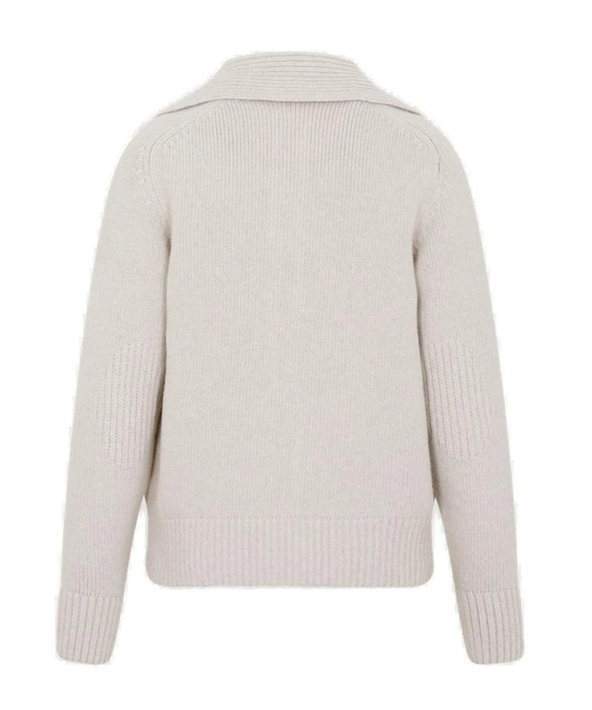 商品Jacquemus|Jacquemus Zip-Up Long-Sleeved Knitted Cardigan,价格¥2668,第2张图片详细描述