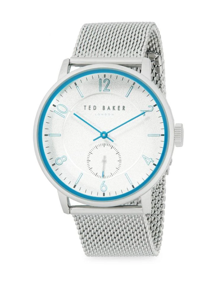 商品Ted Baker London|Stainless Steel Mesh Strap Watch,价格¥420,第1张图片