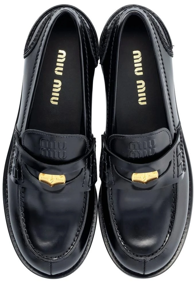 Miu Miu Round Toe Penny Loafers 商品