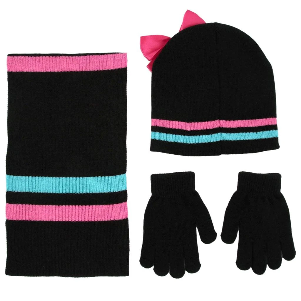 商品Nickelodeon|Winter Hat, Scarf, and Kids Gloves Or Toddlers Mittens, JoJo Baby Beanie for Girl,价格¥142,第2张图片详细描述