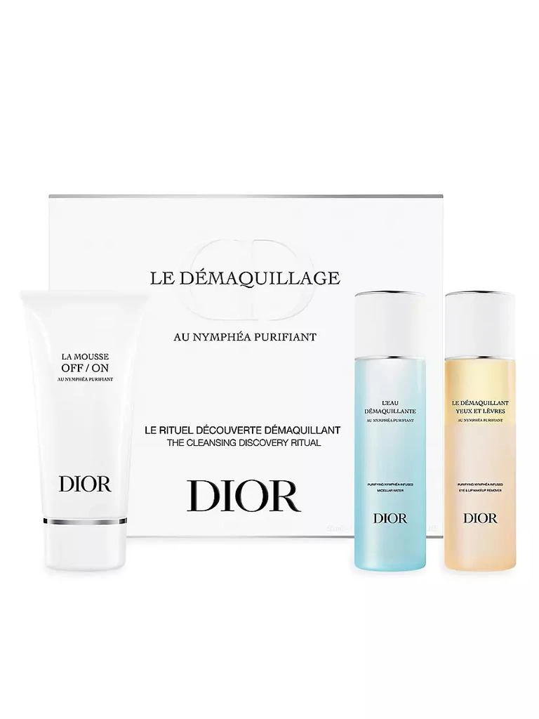 商品Dior|Dior Cleansing Skincare 3-Piece Set,价格¥295,第1张图片