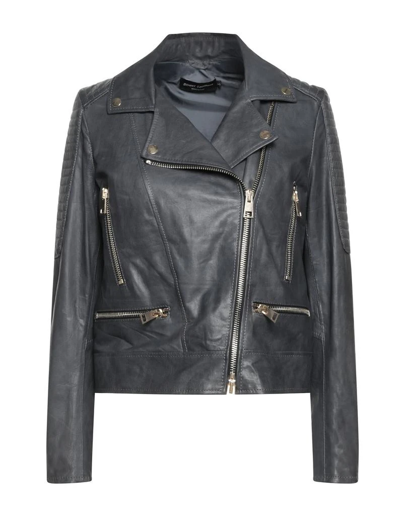 商品STREET LEATHERS|Biker jacket,价格¥614,第1张图片