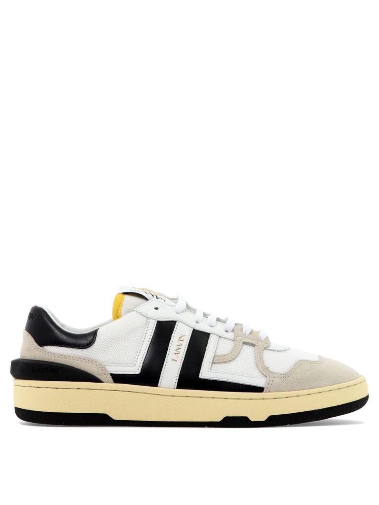 Lanvin Men's  White Other Materials Sneakers商品第1张图片规格展示