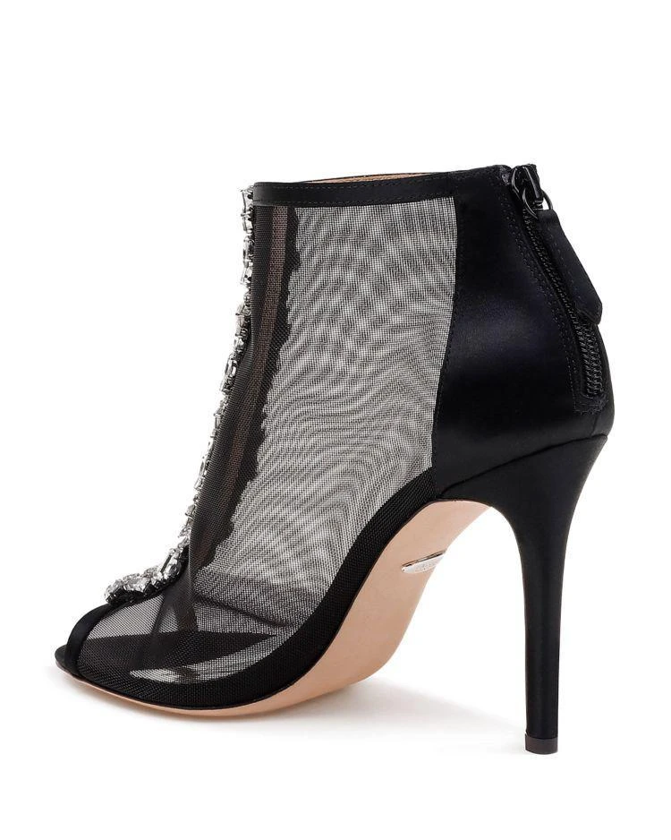 商品Badgley Mischka|Women's Moss Embellished Mesh Booties,价格¥833,第4张图片详细描述