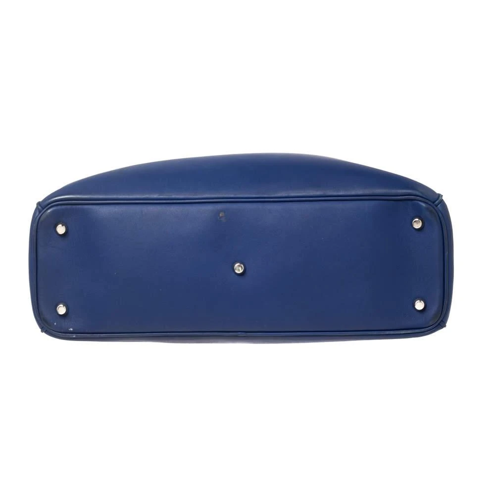 Dior Navy Blue Leather Large Diorissimo Shopper Tote 商品