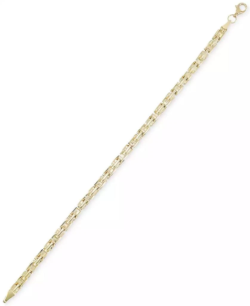 商品Macy's|Greek Key Chain Bracelet in 10k Gold,价格¥4374,第1张图片