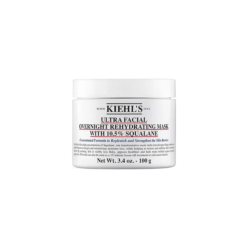 商品[国内直发] Kiehl's|科颜氏 补水夜间面膜 100g 保湿舒缓护肤深层滋养,价格¥210,第1张图片