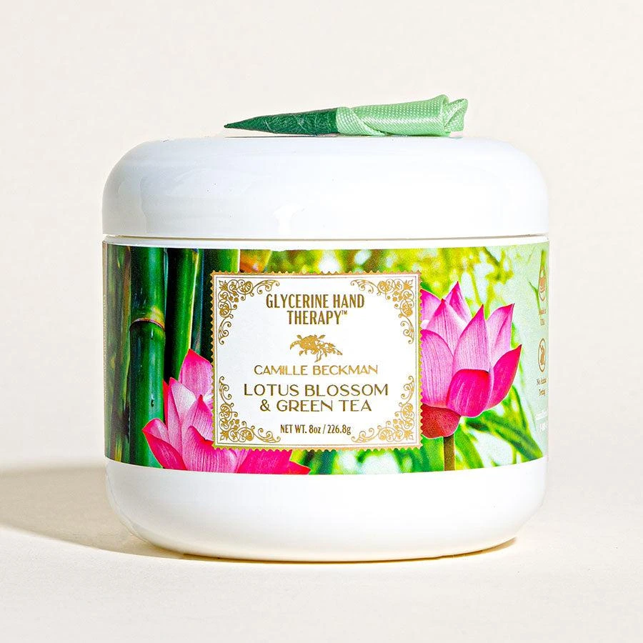 商品Camille Beckman|Glycerine Hand Therapy™ 8oz Lotus Blossom & Green Tea,价格¥157,第1张图片