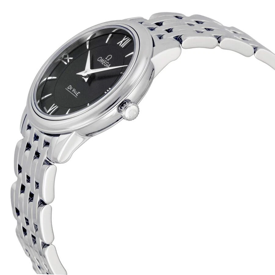 商品Omega|DeVille Prestige Black Dial Stainless Steel Ladies Watch 42410276001001,价格¥13677,第2张图片详细描述