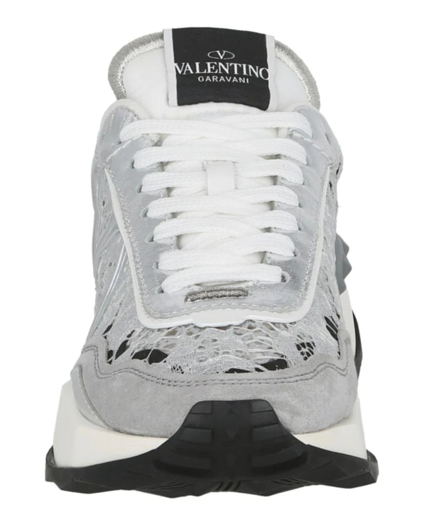 商品Valentino|Lace and Mesh Lacerunner Sneaker,价格¥3688,第4张图片详细描述
