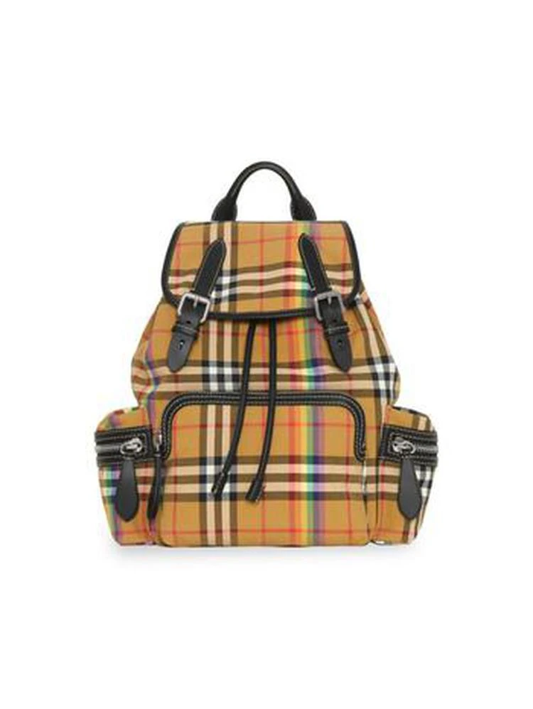 商品Burberry|Vintage Check Medium 双肩包,价格¥8303,第1张图片