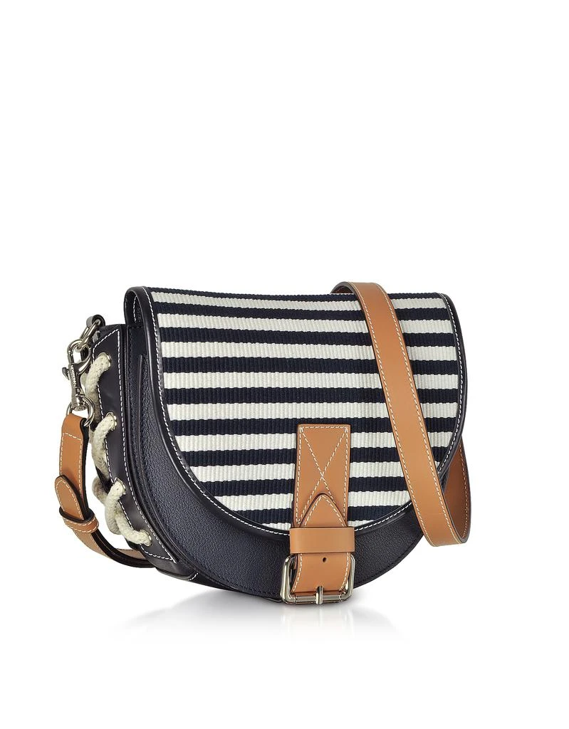 商品JW Anderson|Small Bike Striped Canvas Shoulder Bag,价格¥2787,第4张图片详细描述