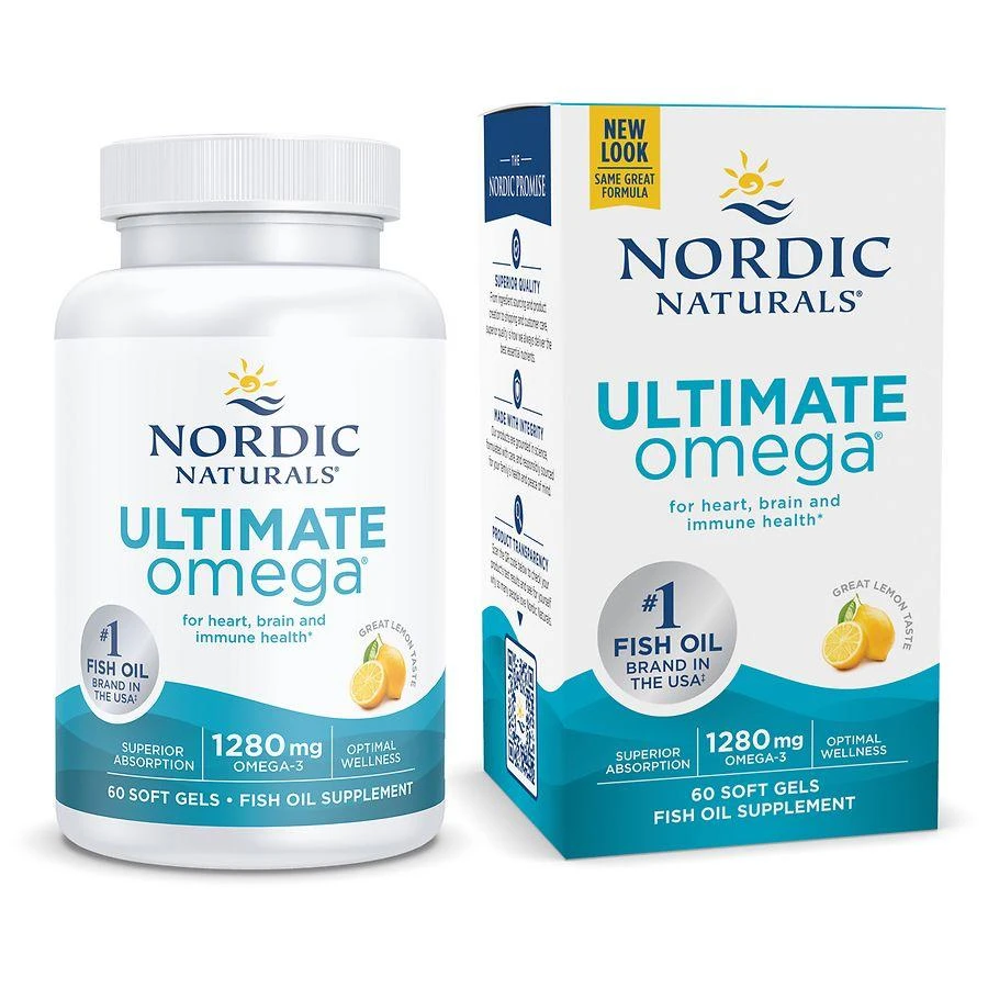 商品Nordic Naturals|深海鱼油 DHA补脑软胶囊 中老年 60粒,价格¥201,第3张图片详细描述