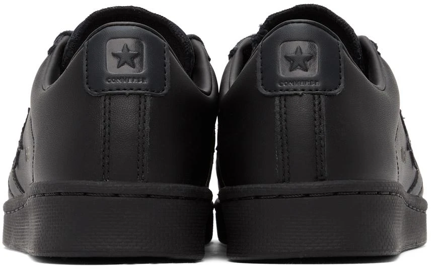 商品Converse|Black Pro Leather OX Sneakers,价格¥142,第4张图片详细描述