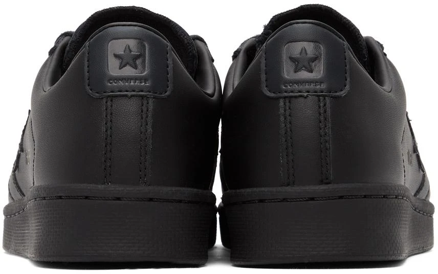 商品Converse|Black Pro Leather OX Sneakers,价格¥148,第4张图片详细描述