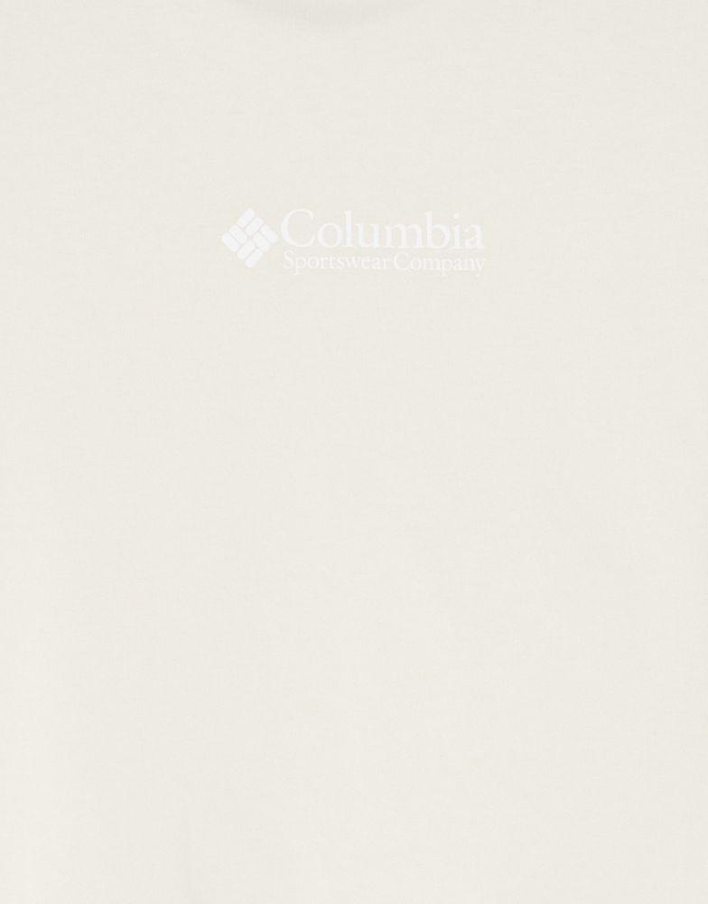 Columbia CSC Basic Logo cropped t-shirt in cream商品第3张图片规格展示