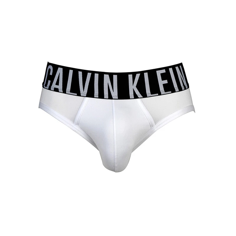 商品[国内直发] Calvin Klein|Calvin Klein 卡尔文 克莱恩 白色涤纶腰边加宽男士三角内裤 NB1044-100,价格¥306,第1张图片